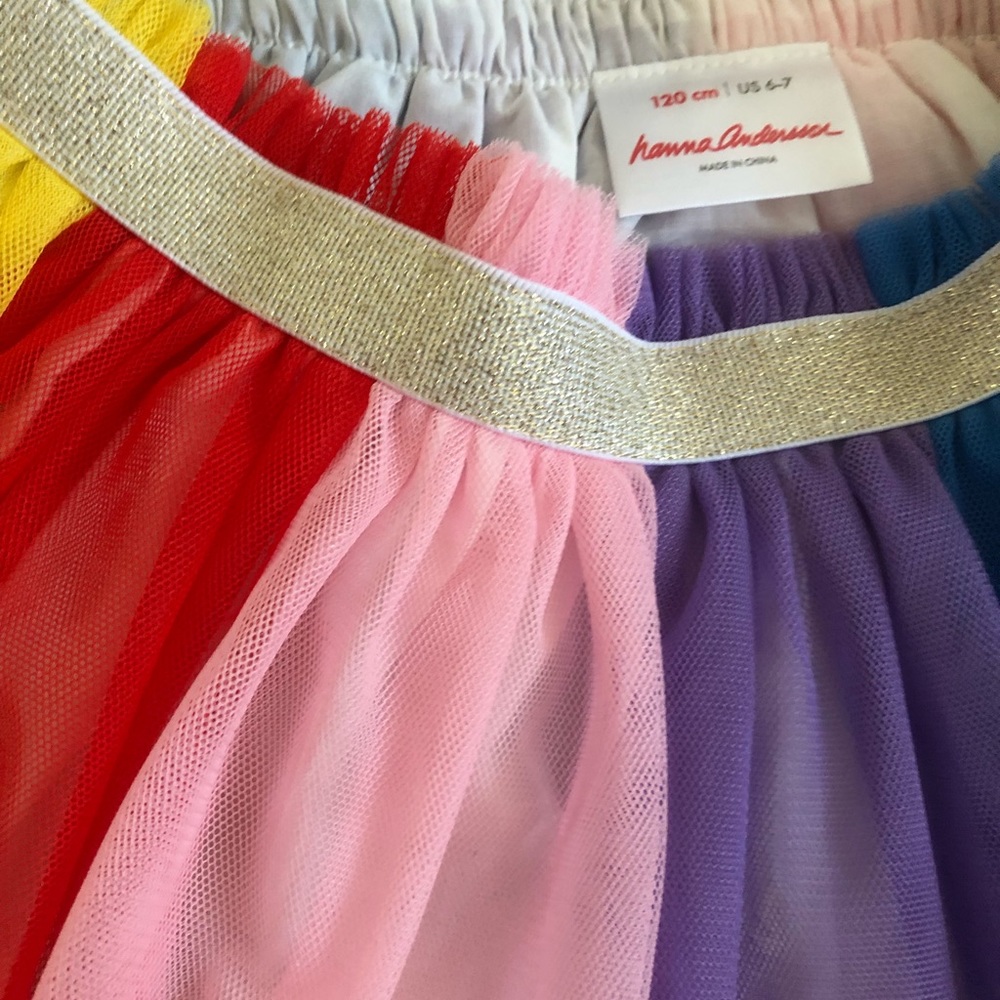 Rainbow Tutu| Hanna Anderson 6/7